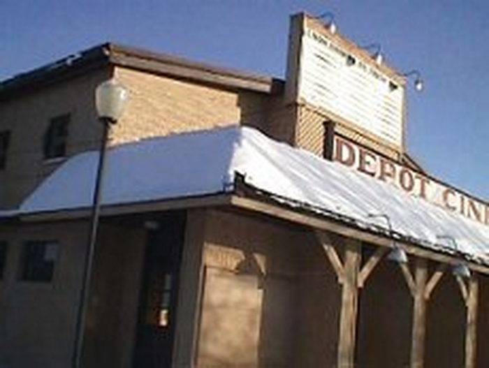 Depot Cinema (Woodside Depot Cinema, Kinross Depot Cinema) - Photo From Real Estate Listing In 2004 (newer photo)